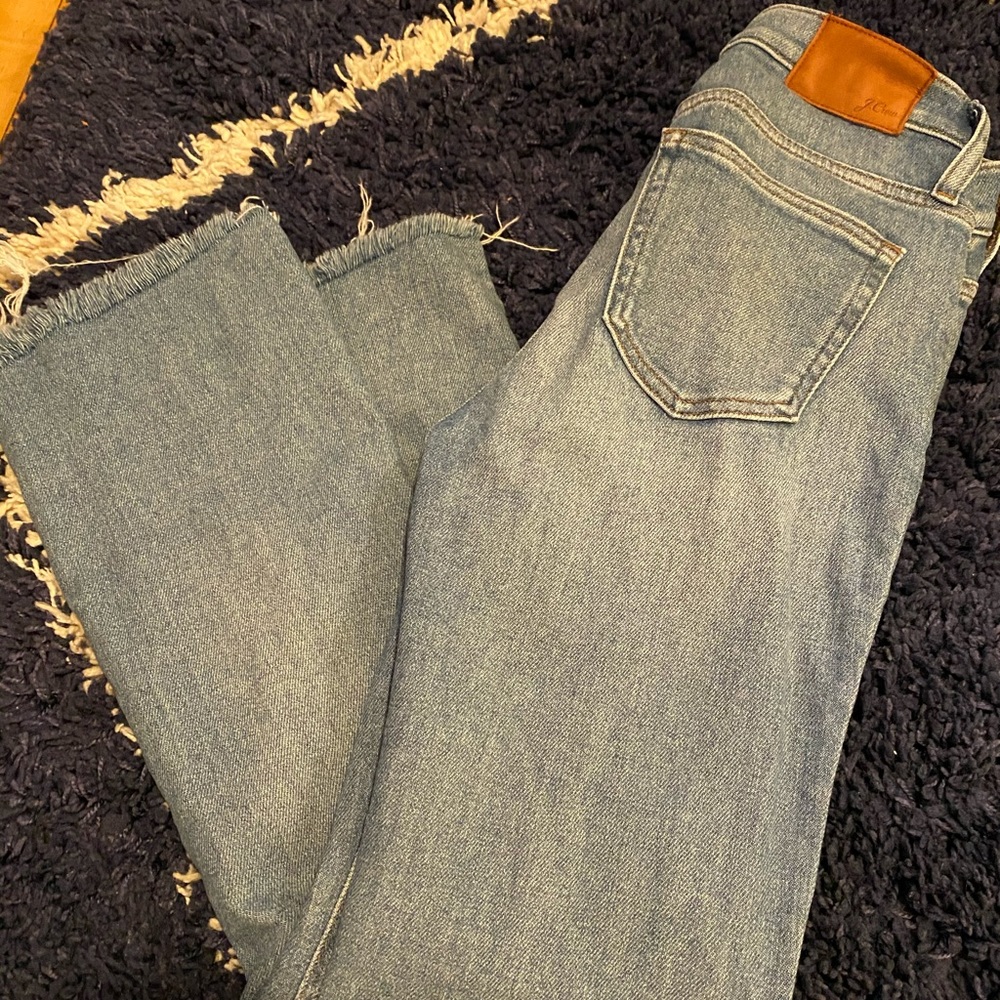 JCrew Demi-crop bootcut jeans
